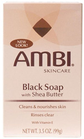 Ambi Black Soap with Shea Butter 3.50 oz