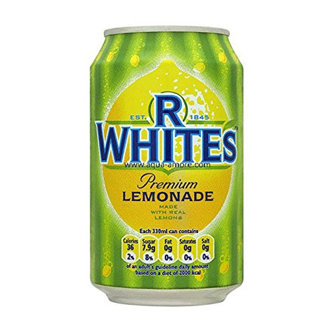 R Whites Lemonade (Can), 330ml