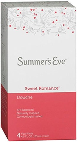 Summer's Eve Douche, Sweet Romance 4pk, 18 oz