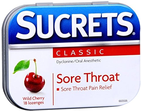 Sucrets Wild Cherry 18-count