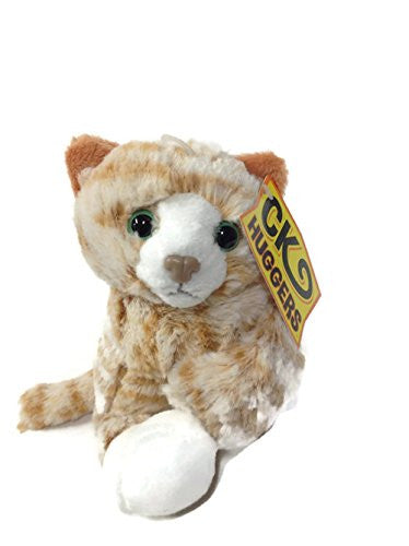 Wild Republic CK Huggers Tabby Cat Stuffed Animal 5"