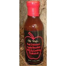 Ole Ray's Red Delicious Apple Bourbon BBQ and Cooking Sauce 12 oz (not in pricelist)