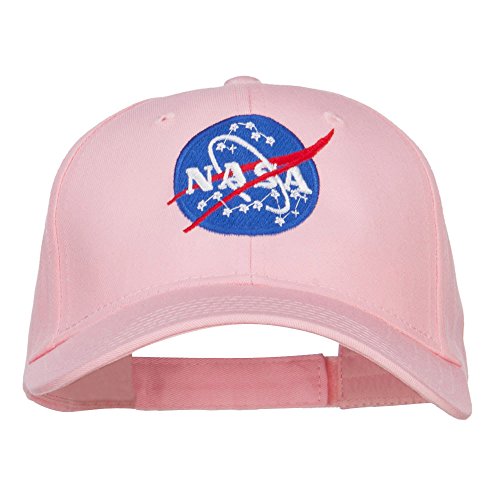 Otto:Dakota, NASA Insignia Embroidered Cotton Twill Cap - Pink (fitting up to XL)