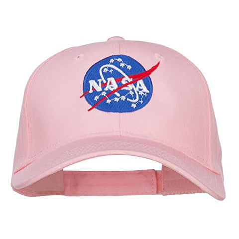 Otto:Dakota, NASA Insignia Embroidered Cotton Twill Cap - Pink (fitting up to XL)