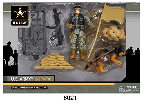 US Army K-9 Playset