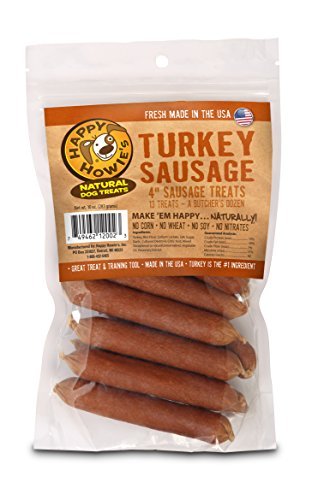 Happy Howie's Turkey Sausage Links, 4 in. Bakers Dozen