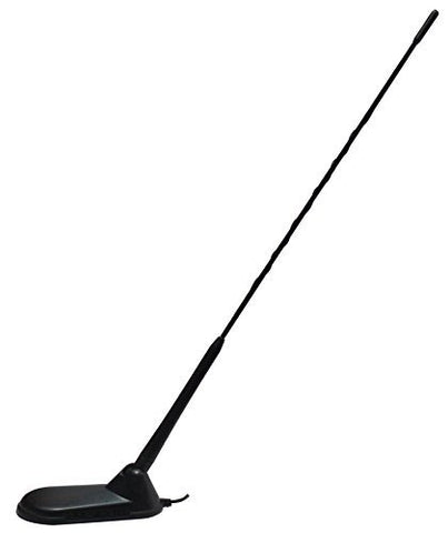 President 19.69" Tall Dual Helical 250 Watt 1/4 Wave 26-28 MHZ Magnetic Mount CB Antenna - Weather Channel Compatible
