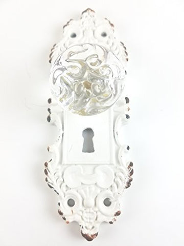 Vintage Wall Hanging Door Handle, White