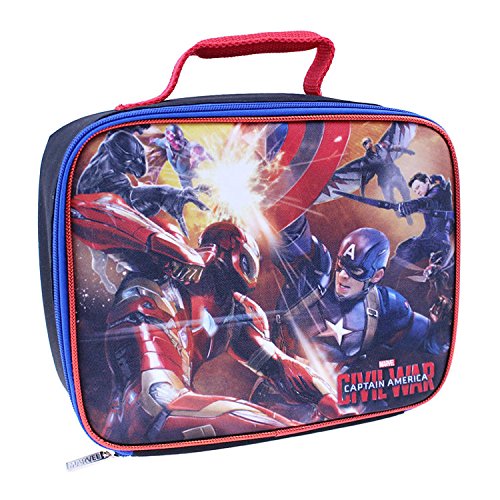 Captain America Black Lunch Bag (not in pricelist)