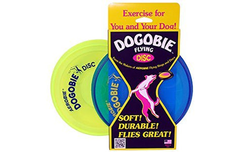 Aerobie Dogobie Disc - Blue & Yellow