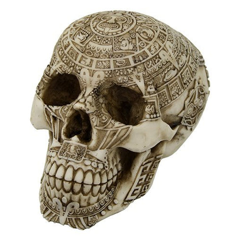 Aztec Skull Figurine