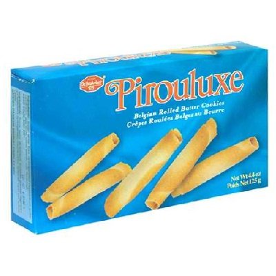 Pirouluxe Traditional Belgian Rolled Cookies-Carton (4.4 oz)