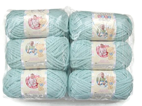 Bernat Baby Blanket Yarn Seafoam 72 Yards 3.5 OZ