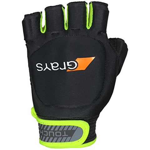 Grays Touch Glove, Left, Black/Lime, XS