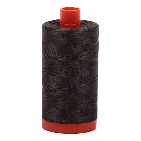 Aurifil- 50wt Cotton 1,422yd, Asphalt