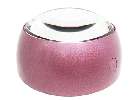 LED Dome magnifier/4x magnification/3 ultra bright led lights Dimention:4"x4"x2" Red