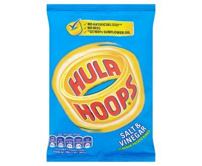 KP Hula Hoops - Salt & Vinegar, 34g