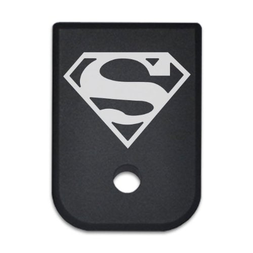 MAGAZINE BASE PLATE FOR GLOCK 9MM - SUPERMAN