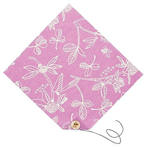 Bees Wrap Sandwich Wrap, Single, Clover, 13" X 13"