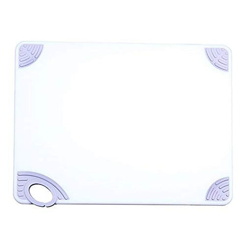 STATIKBOARD Cutting Board with Hook,15"x20"x1/2",White
