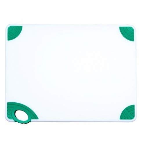 STATIKBOARD Cutting Board with Hook,15"x20"x1/2",Green