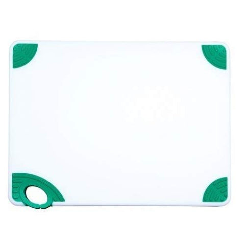 STATIKBOARD Cutting Board with Hook,15"x20"x1/2",Green