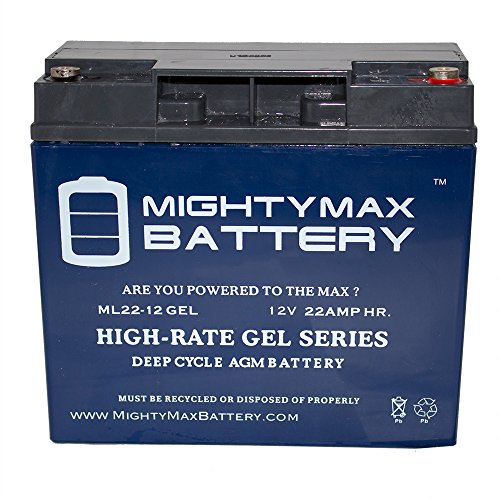 12V 22AH Gel Internal Thread Terminal Battery