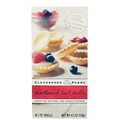 Clearbrook Farms 16 pieces-1.75" Tart Shells Mini 4.2oz