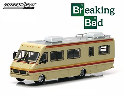 Greenlight 1986 Fleetwood Bounder RV Breaking Bad (2008-13 TV Series) 1/64 Diecast Model