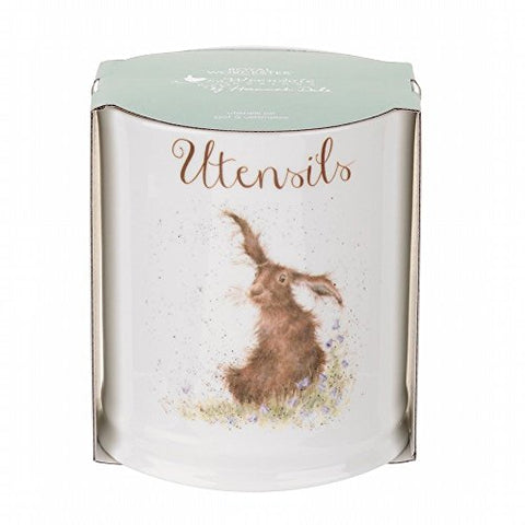 Utensil Jar - Harebells (Hare) 5" Dia6" H (not in pricelist)
