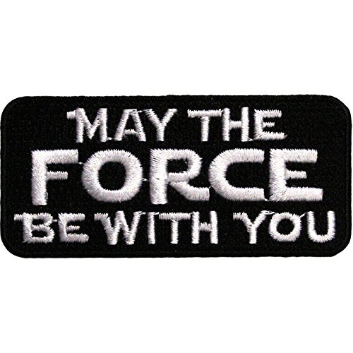 Star Wars Patches Series 1, May The FORCE Be With You Logo