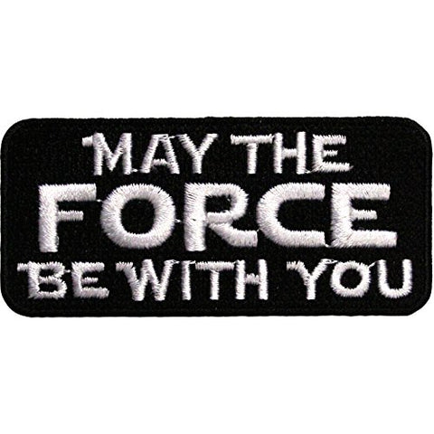 Star Wars Patches Series 1, May The FORCE Be With You Logo