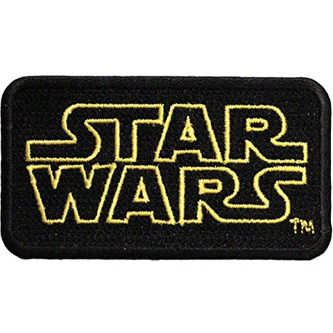 Star Wars Patches Series 1, Star Wars Logo, Yellow Outline
