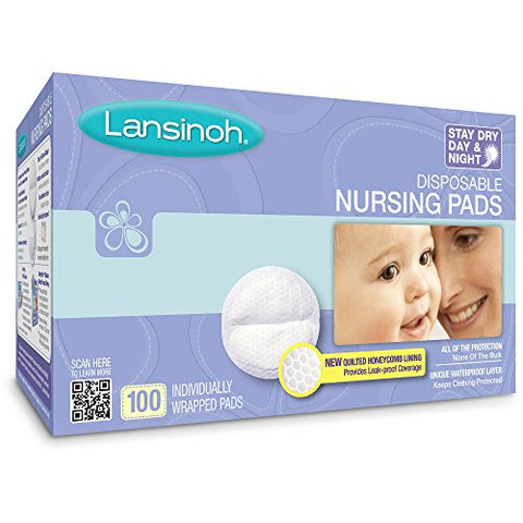 Disposable Nursing Pads, Stay Dry (100-Pc Pack)