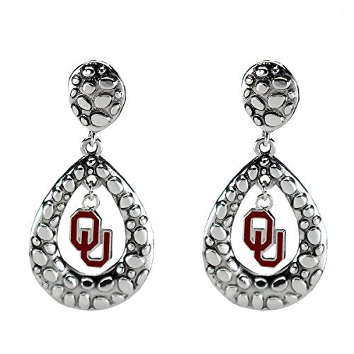 Oklahoma Tear Drop Silver ER Elise