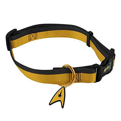 STAR TREK: THE ORIGINAL SERIES DOG COLLECTION - Uniform Collar-Gold-L