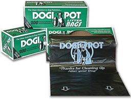 Litter Pick Up Bag - SMART Litter Bags-10 Roll Case