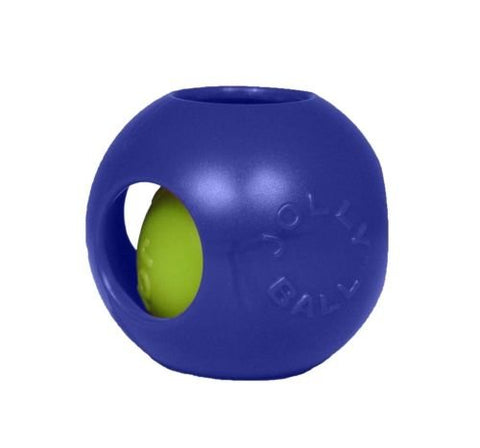 Jolly Pets Teaser Ball - Dark Blue, 8"