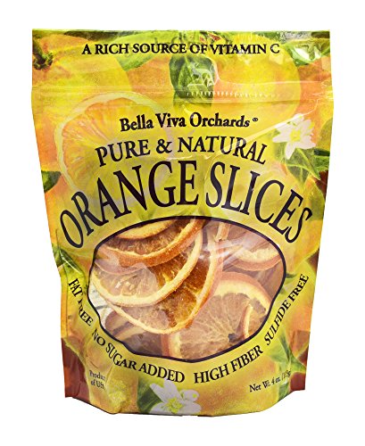 Natural Orange Slices Bag 4 oz