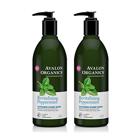 Avalon Glycerin Hand Soap, Peppermint, 12 oz