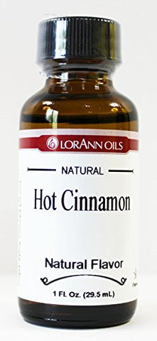 Natural Cinnamon Flavor (Hot), 1 oz.