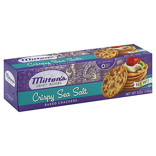 Gourmet Round Crackers Sea Salt & Butter, 6.7 Oz