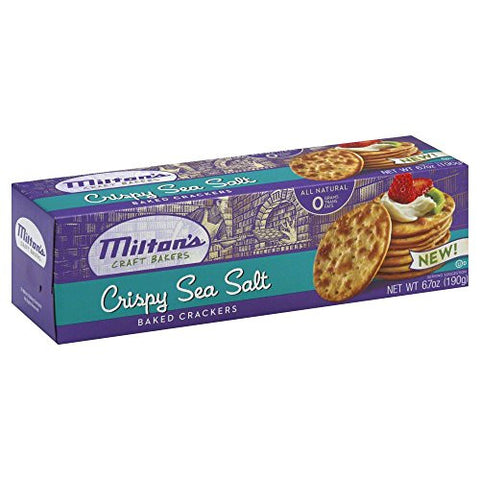 Gourmet Round Crackers Sea Salt & Butter, 6.7 Oz