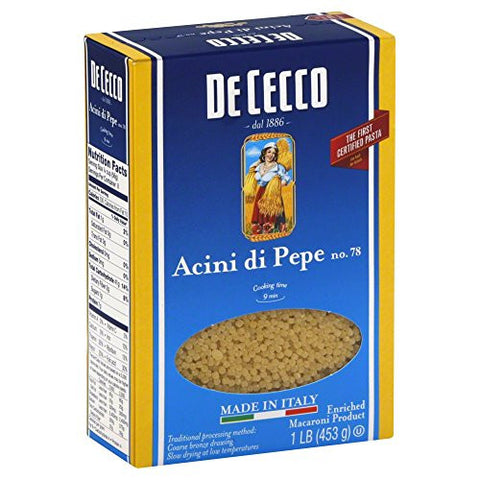DeCecco Acini Di Pepe 16 oz