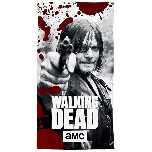 Walking Dead Beach Towel (6165203516) - 150cm x 75cm (Red)