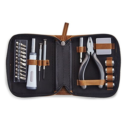 Multi Tool Kit Set of 21 - Members Only, Brown