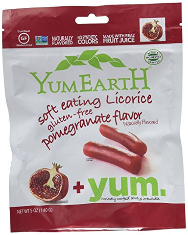 Organic Gluten Free Pomegranate Licorice - 5 oz. bag
