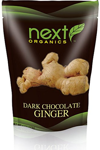 Organic Dark Chocolate Ginger Cubes, 4 oz