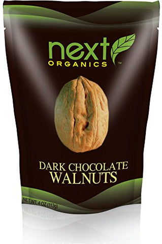 Organic Dark Chocolate Walnuts , 4 oz