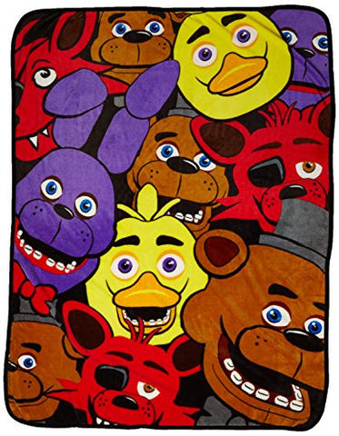 Five Nights at Freddy's Multi Character Throw